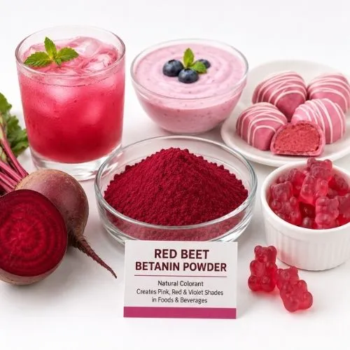 Red Beet Betanin vs Synthetic Red Colorants